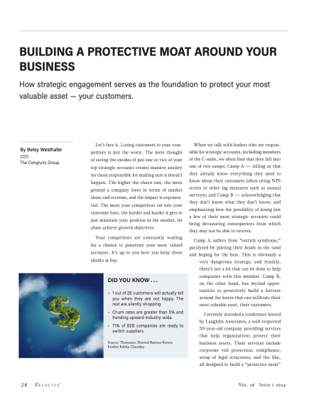Protective Moat Article